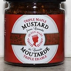 Bottle of Triple Maple Mustard